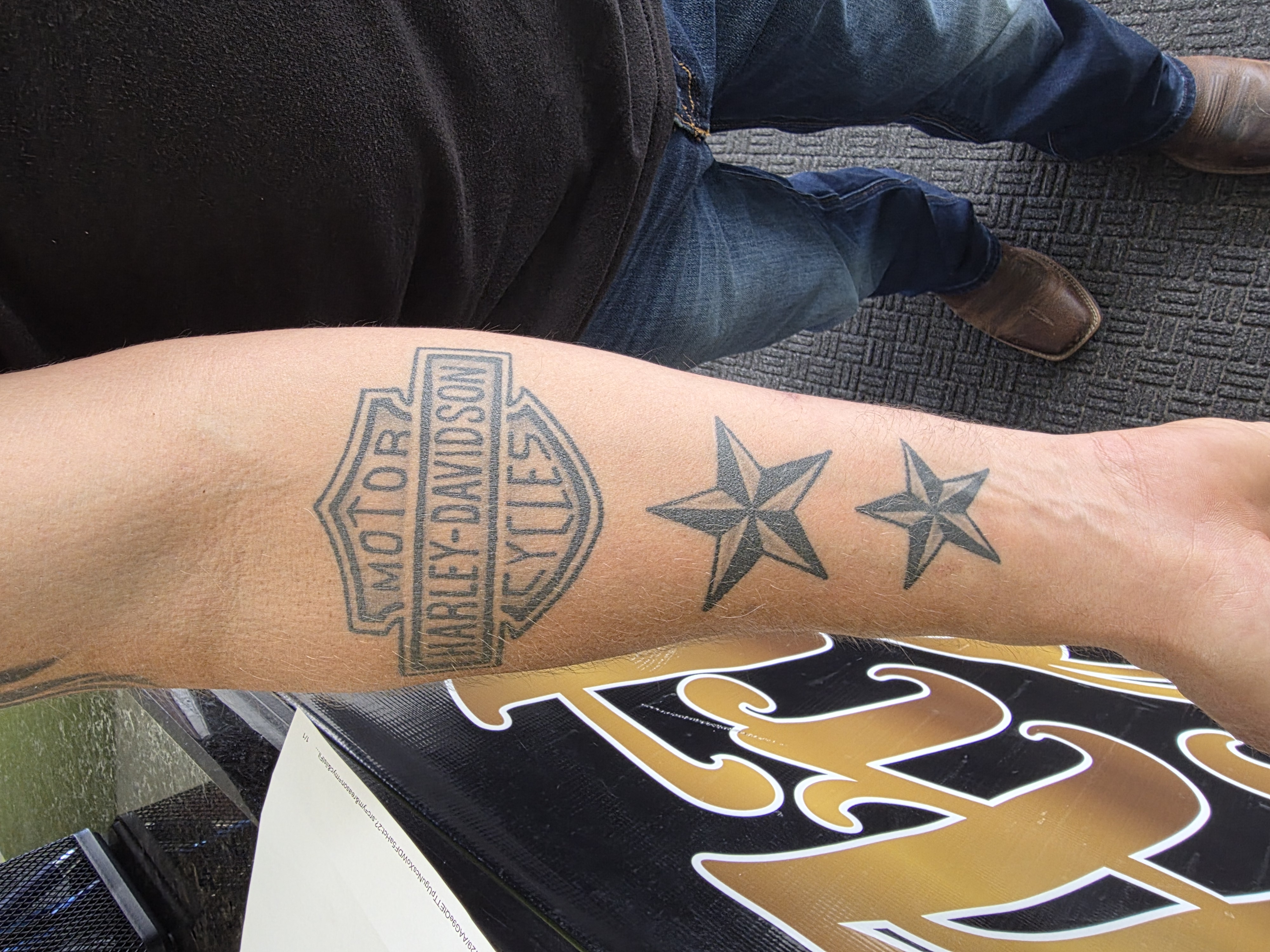 Tattoo by Eric Ebbole