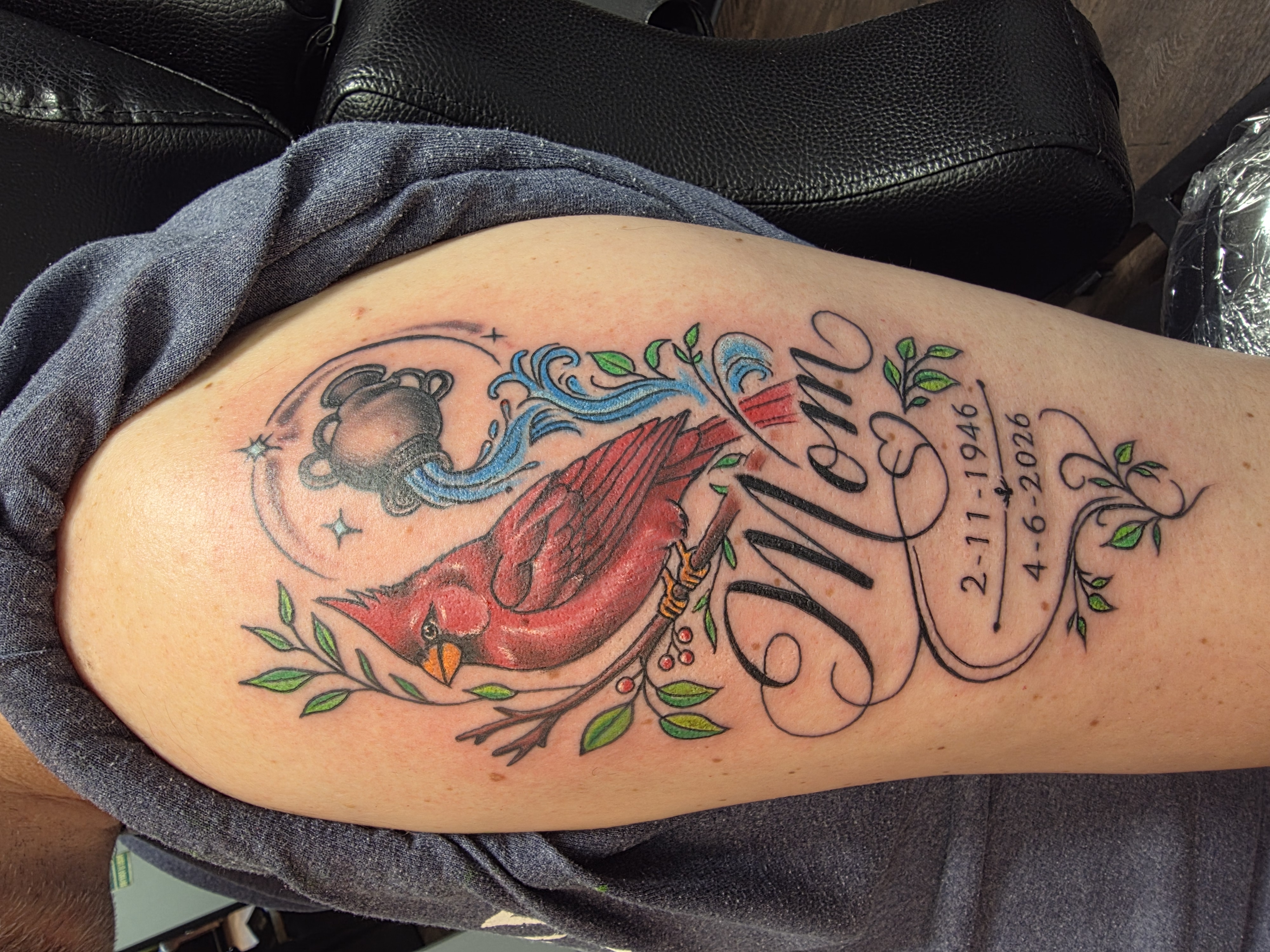 Tattoo by Eric Ebbole