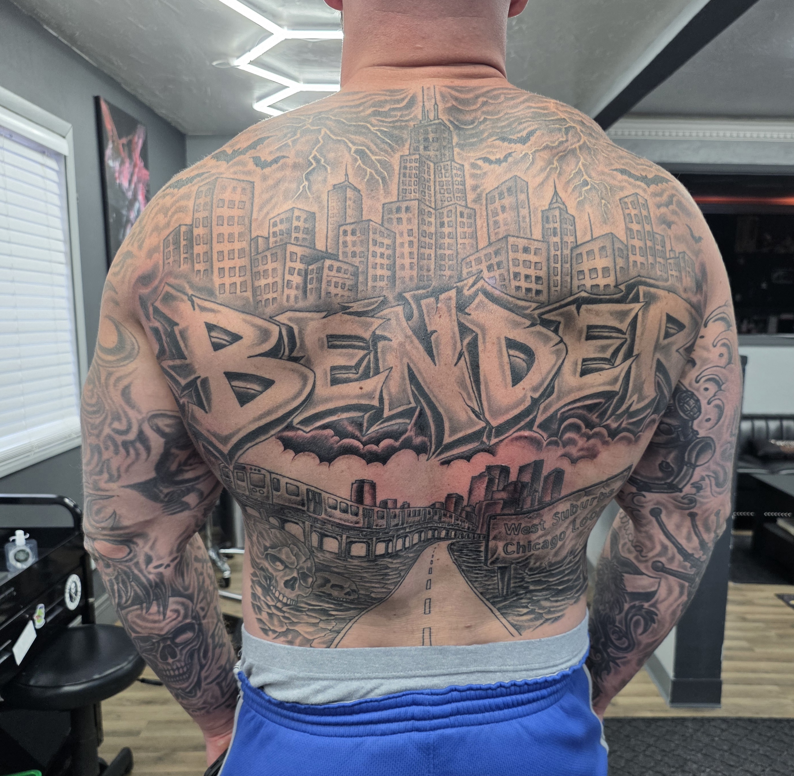 Tattoo by Eric Ebbole