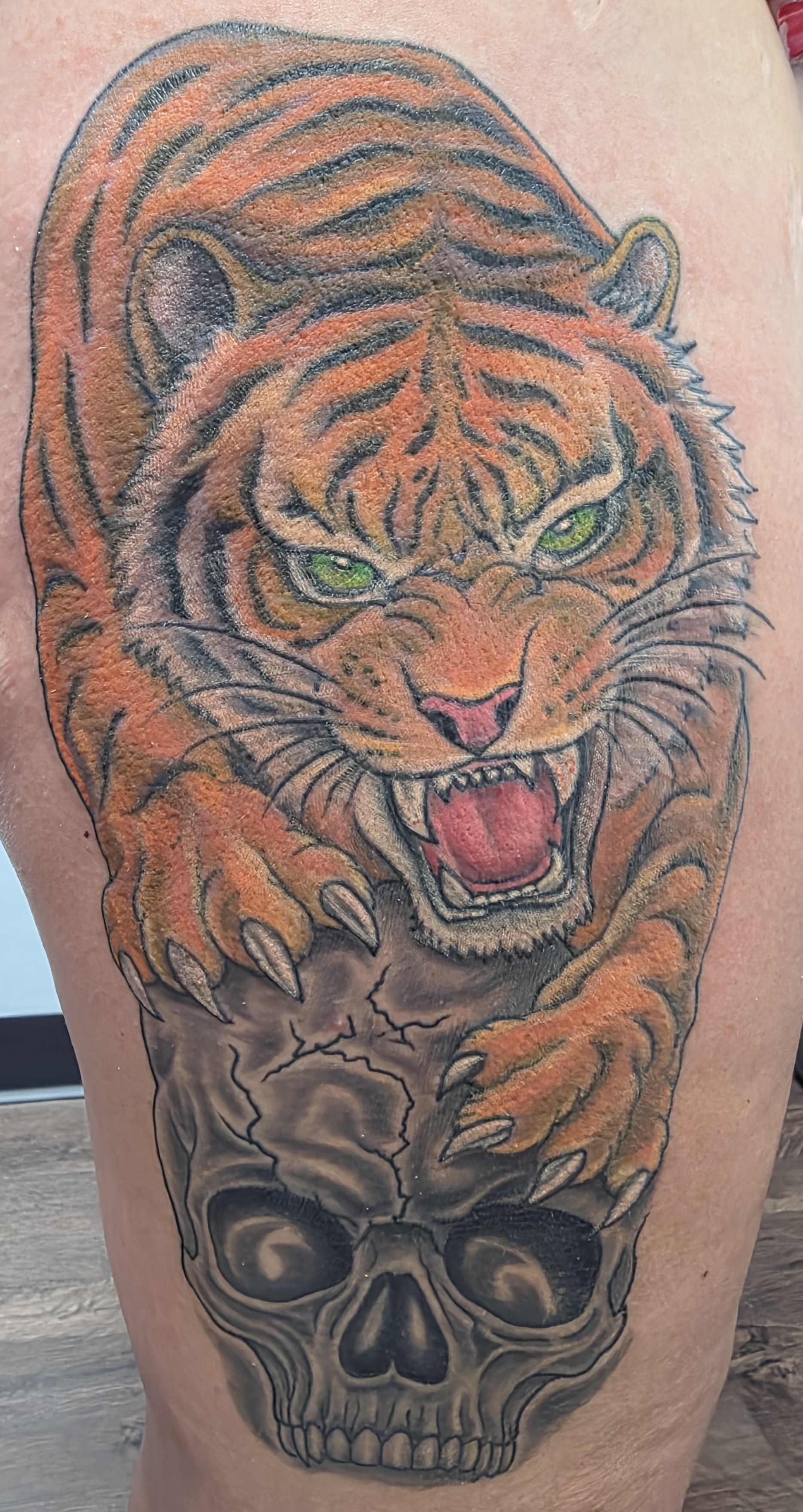 Tattoo by Eric Ebbole